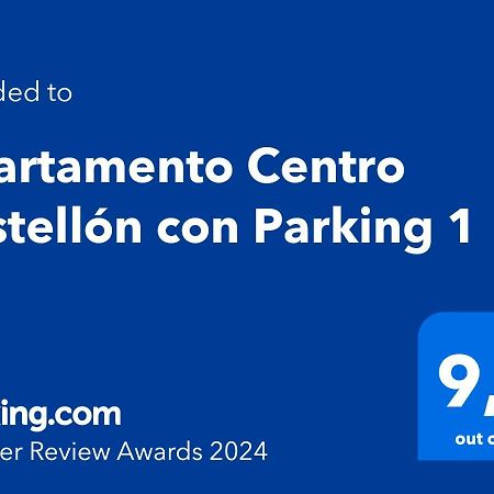 Apartamento Centro Castellon Con Parking 1 กัสเตญองเดลาปลานา ภายนอก รูปภาพ
